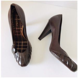 BCBGirls | Brown Leather Heels